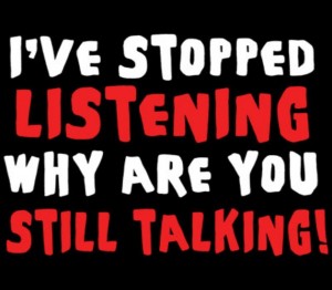 I\'ve Stopped Listening Shirt