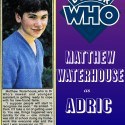 matthew waterhouse, doctor who, adric